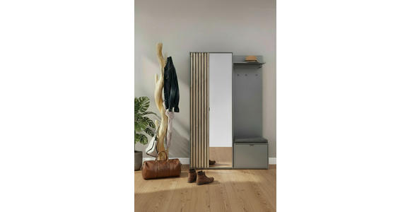 KLEIDERSTÄNDER in Hellbraun 40/200/40 cm   - Hellbraun, LIFESTYLE, Holz (40/200/40cm) - Landscape