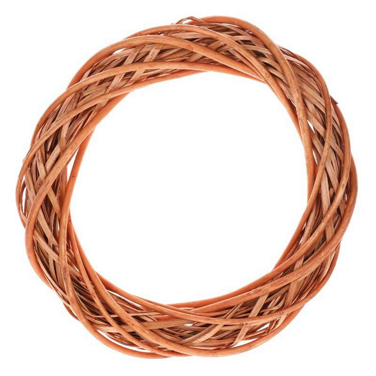 VĚNEC 35 cm - medová, Basics, přírodní materiály (35cm)