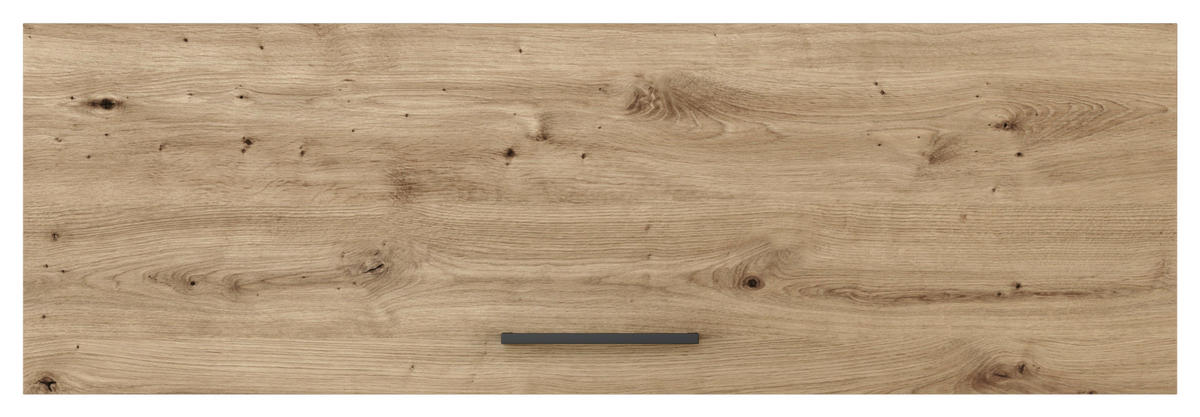 KÜCHENOBERSCHRANK 100/32/32 cm  in Eiche Artisan  - Schwarz/Eiche Artisan, KONVENTIONELL, Holzwerkstoff/Metall (100/32/32cm) - FlexWell