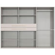 KLEIDERSCHRANK  in Sahara, Eiche Artisan  - Eiche Artisan/Sahara, Design, Glas/Holzwerkstoff (270/208/65cm) - Carryhome