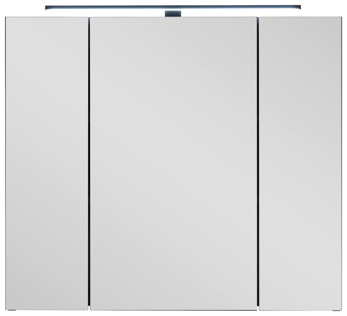 SPIEGELSCHRANK 80/70/23 cm  - Schwarz/Grün, Basics, Glas/Holzwerkstoff (80/70/23cm) - MID.YOU