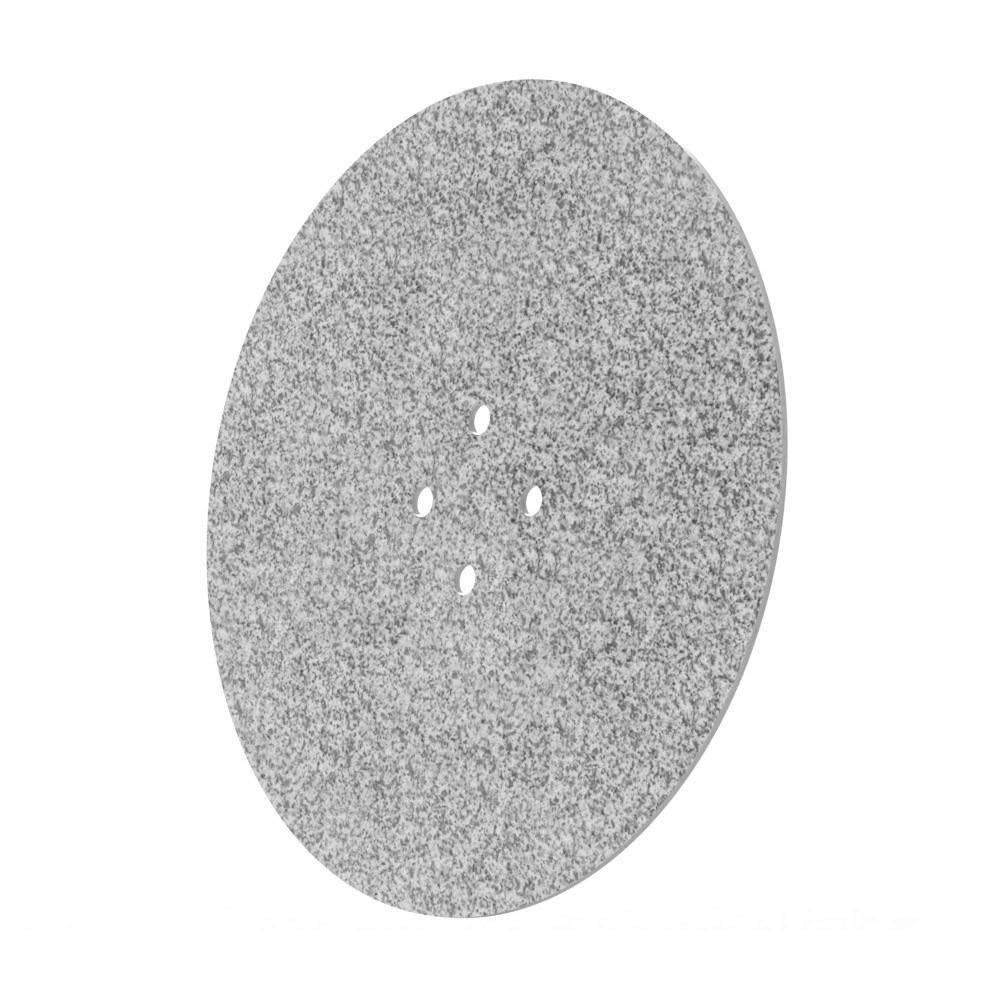 DEKORPLATTE Grau  - Grau, KONVENTIONELL, Metall (56/2/56cm) - Doppler