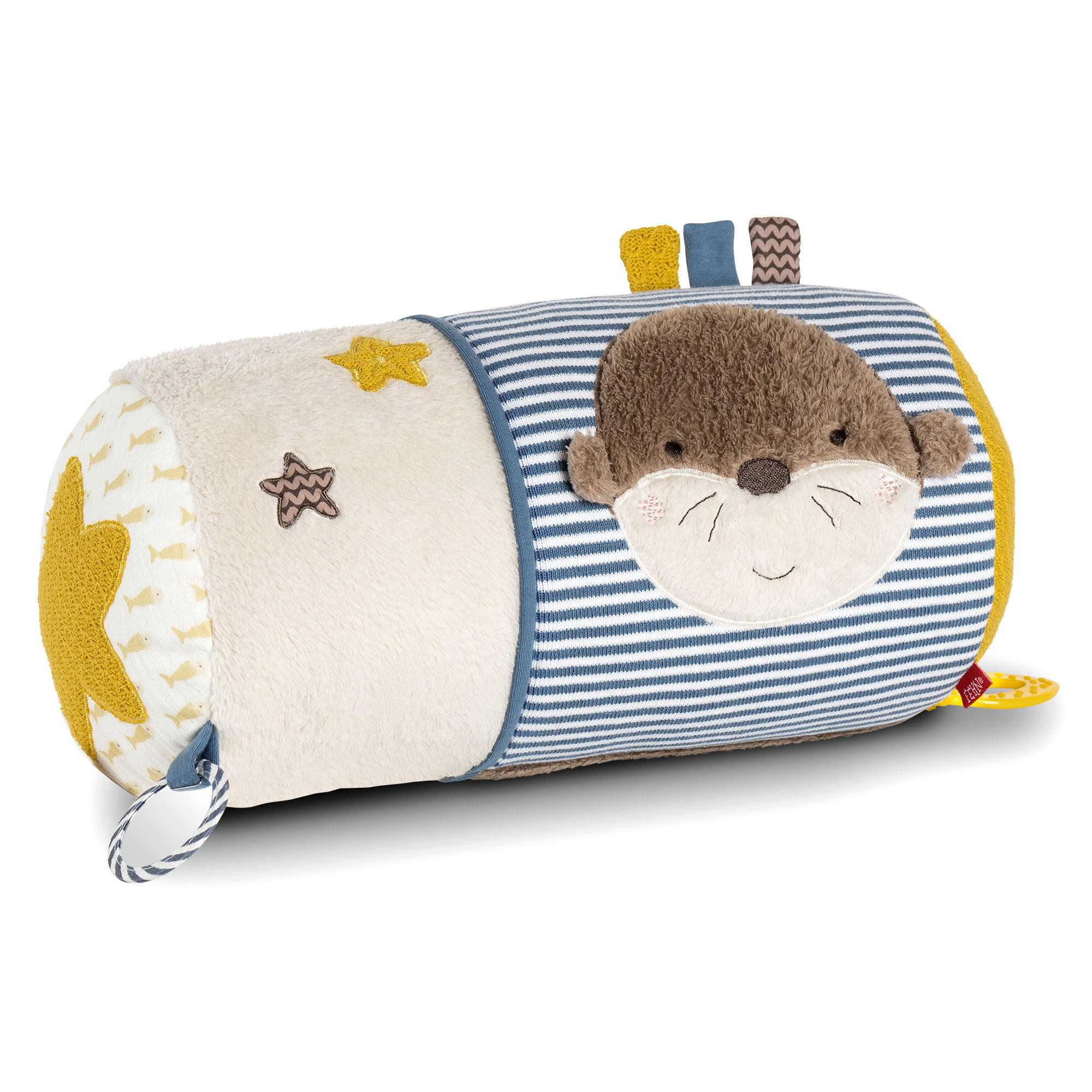 Fehn Krabbelrolle Otter Theo Mehrfarbig 17x15x36 cm