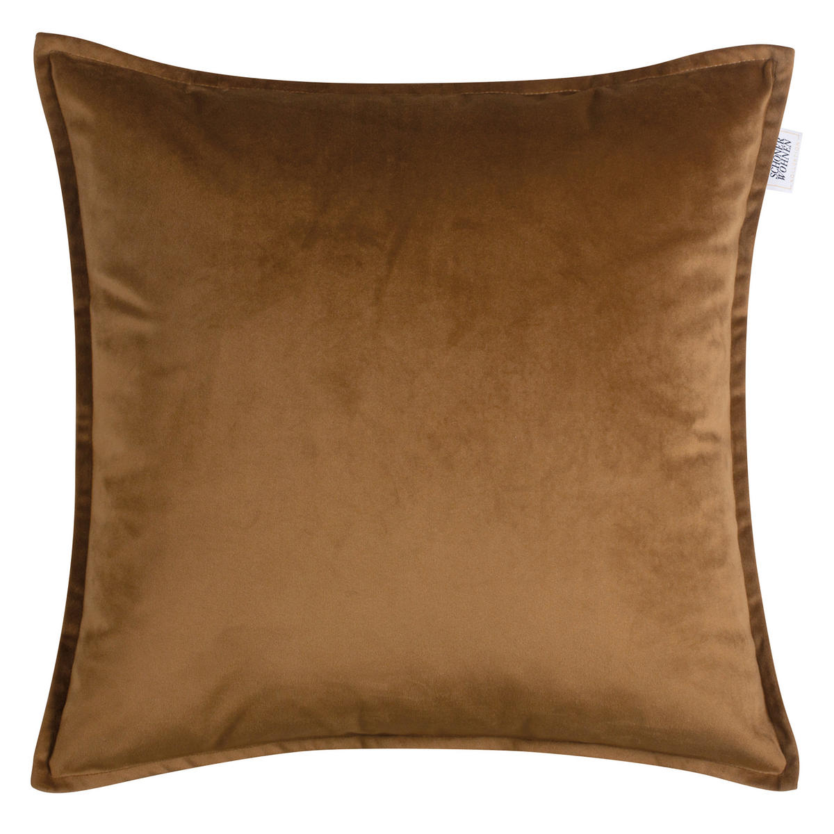 KISSENHÜLLE SW-DOLCE 45/45 cm  - Bronzefarben, Basics, Textil (45/45cm) - Schöner Wohnen