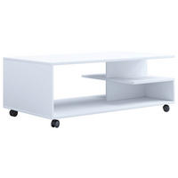 COUCHTISCH in Holzwerkstoff 100/50/40 cm  - Weiss, Design, Holzwerkstoff/Kunststoff (100/50/40cm) - MID.YOU