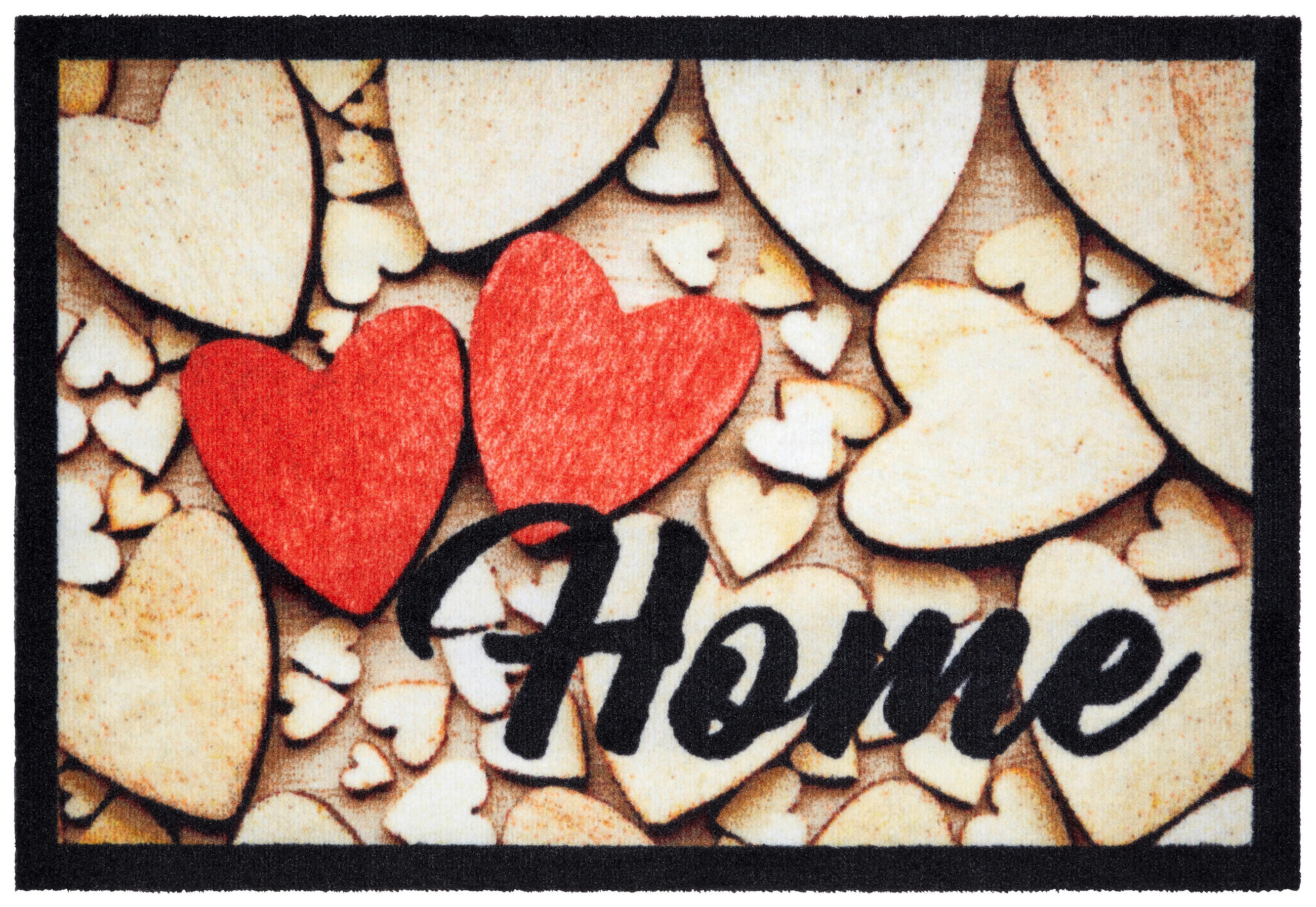 Fußmatte Meli 40x60 Cm Mit Herz-Design