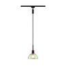 SCHIENENSYSTEM-HÄNGELEUCHTE URAIL 14/140 cm   - Multicolor, Design, Glas/Metall (14/140cm) - Paulmann