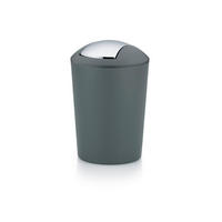 KOZMETIČNI KOŠ MARTA - srebrne barve/siva, Konvencionalno, umetna masa (19,5/29cm) - Kela