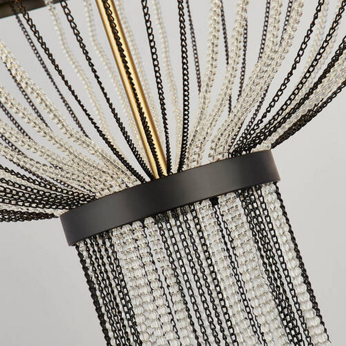 LESTENEC  Baguette      60/162 cm      E14 - črna/barve medenine, Design, kovina/umetna masa (60/162cm)