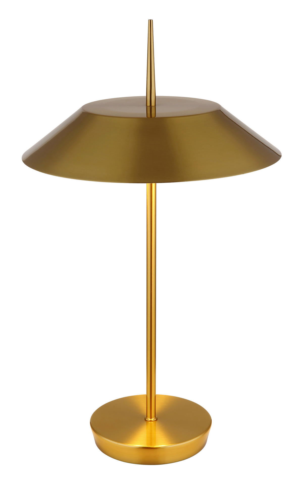 TISCHLEUCHTE - Messingfarben, Design, Metall (30/52cm) - Globo
