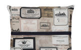 LIEGENAUFLAGE Vintage  - Taupe/Beige, Basics, Textil (191/58/8cm)