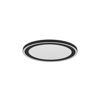 LED-TAKLAMPA CARUS 43 cm  - svart, Basics, plast (43cm)