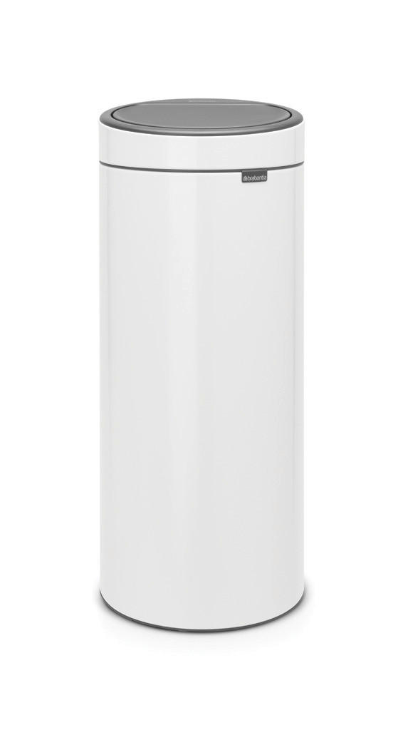 ABFALLEIMER 30 l  Metall  - Weiß, Design, Kunststoff/Metall (29,5/72/32cm) - Brabantia