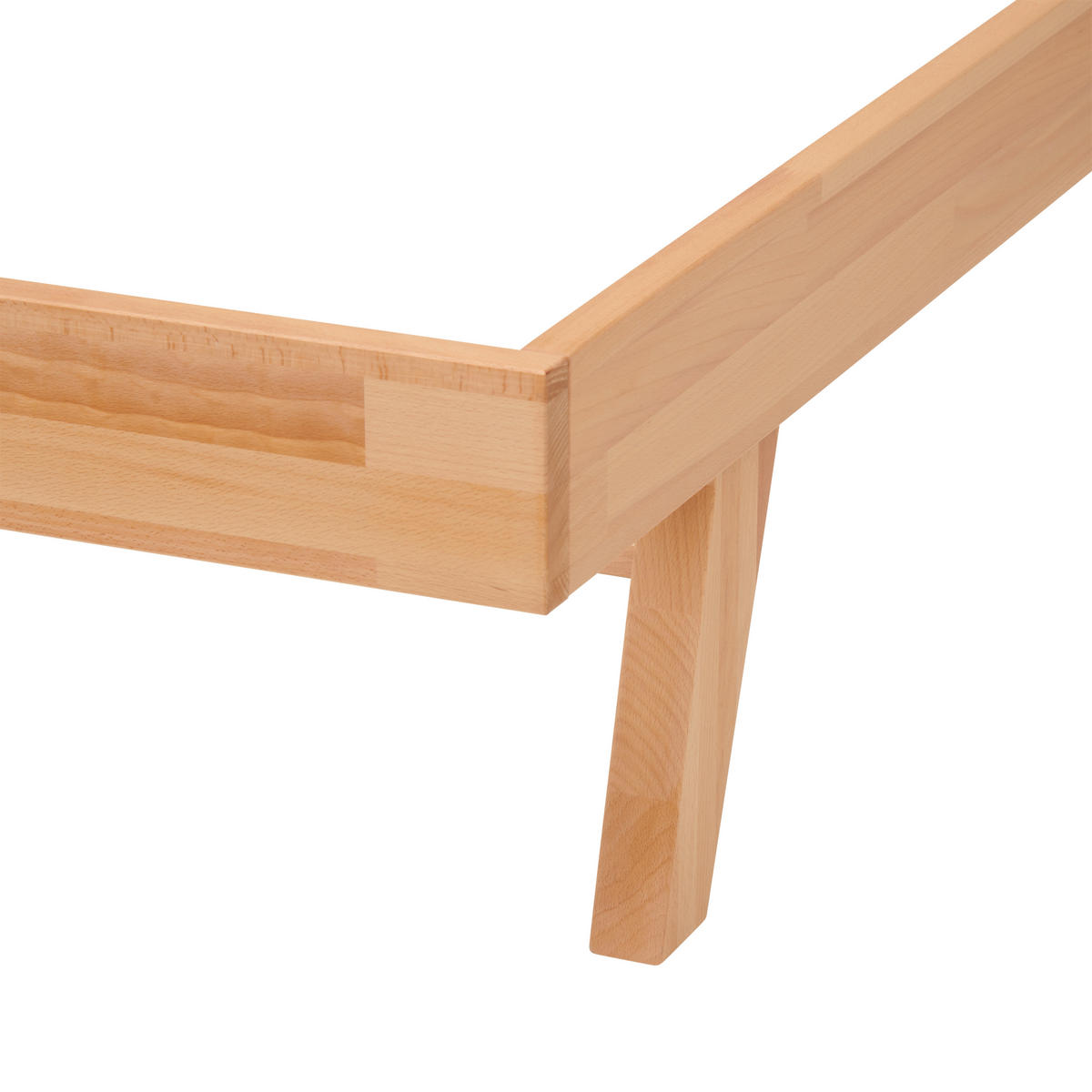 ÁGY 120/200 cm  geszt bükk  - geszt bükk, Modern, fa (120/200cm) - MID.YOU