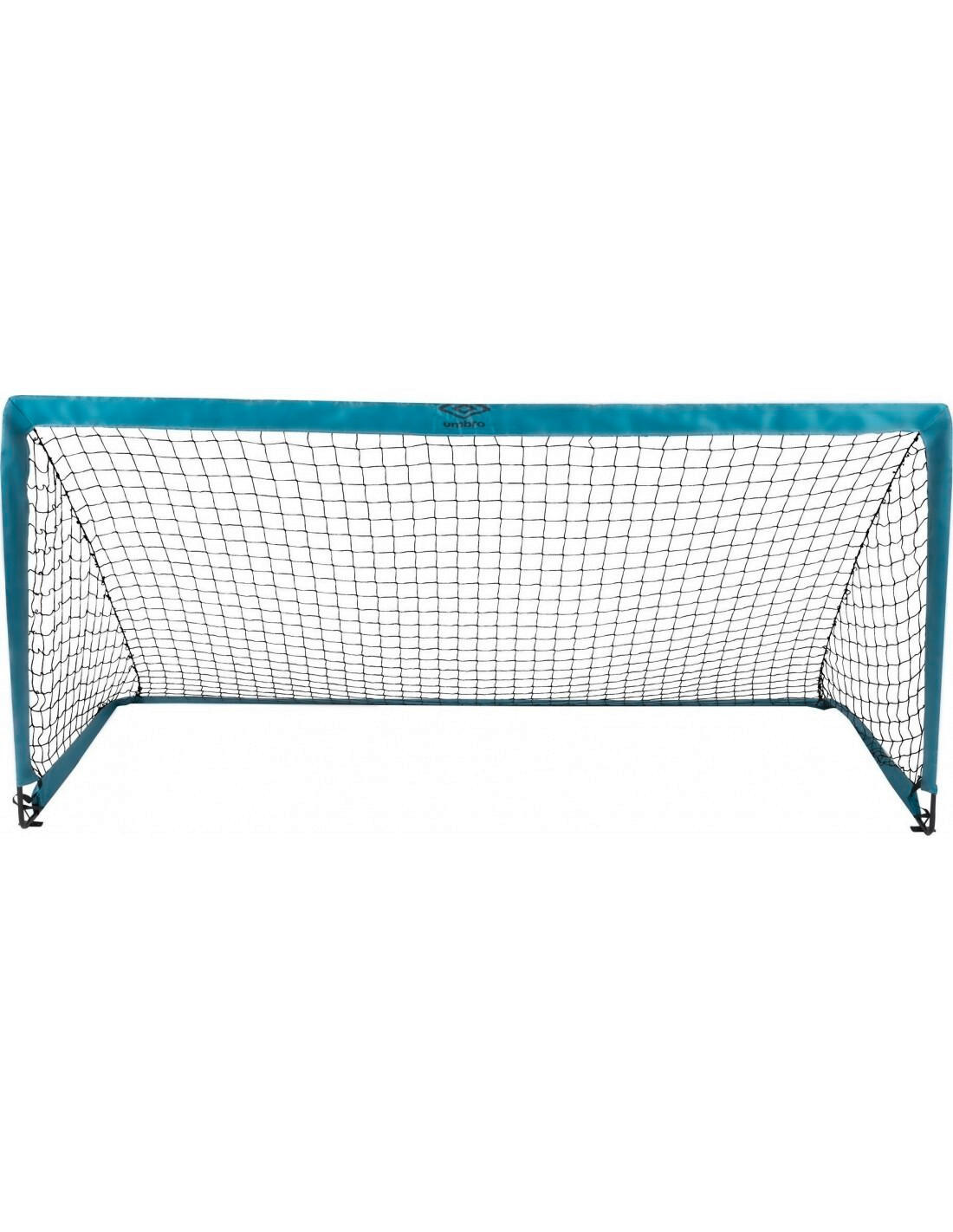 NOGOMETNI GOL - modra, Basics, kovina/tekstil (200/100/100cm)