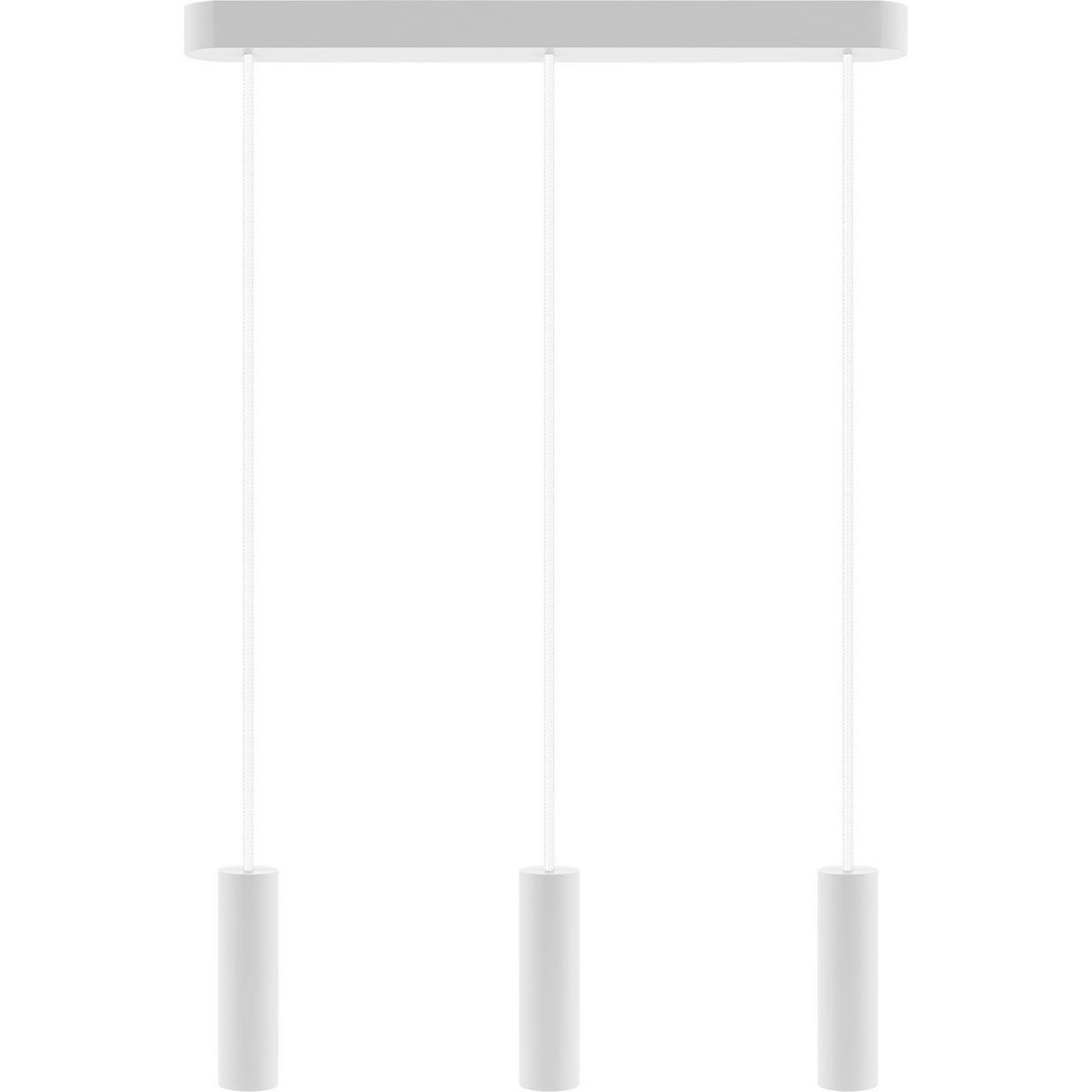 ZÁVESNÉ SVIETIDLO, 52/3.4/150 cm  - biela, Design, drevo (52/3.4/150cm)