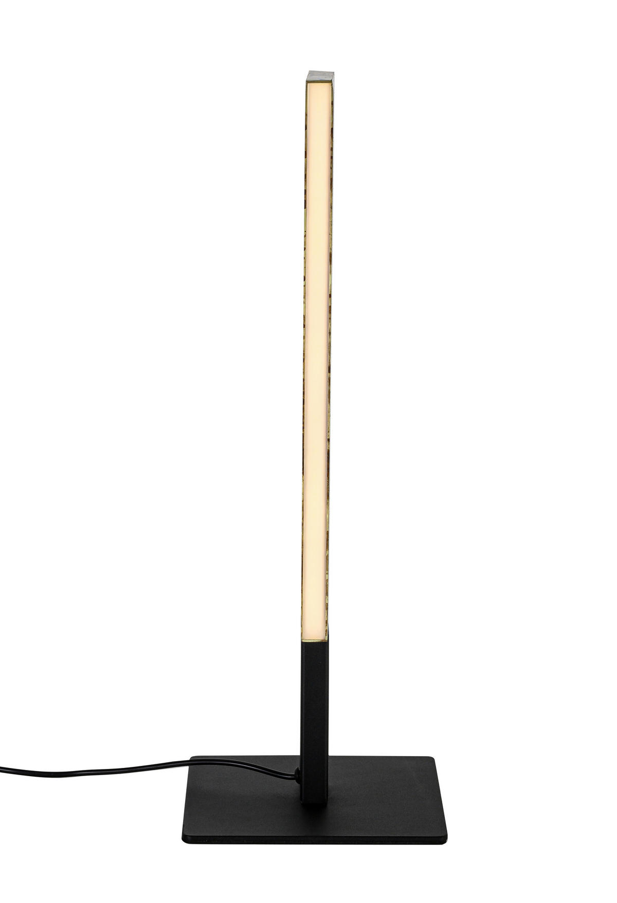 LED-TISCHLEUCHTE Oxira 14/40/14 cm  - Multicolor/Schwarz, Design, Kunststoff/Metall (14/40/14cm) - Dieter Knoll