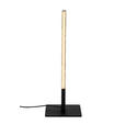 LED-TISCHLEUCHTE Oxira 14/40/14 cm  - Multicolor/Schwarz, Design, Kunststoff/Metall (14/40/14cm) - Dieter Knoll