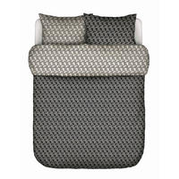 POSTELJNINA MONOGRAM 200/200 cm črna  - črna, Konvencionalno, tekstil (200/200cm) - Marc O'Polo