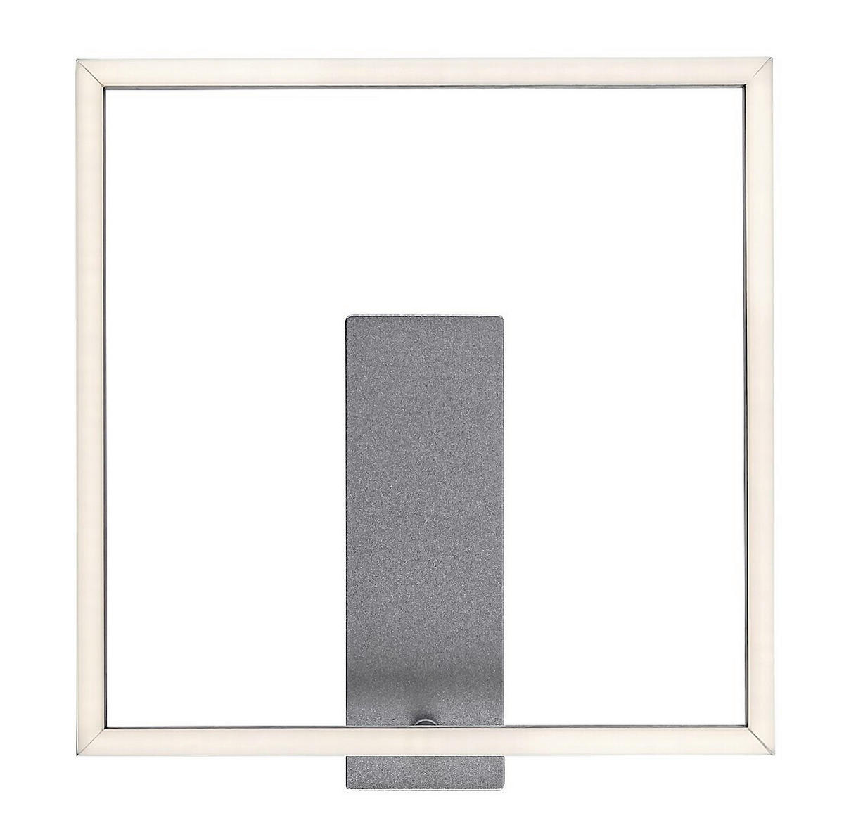 LED SVJETILJKA ZIDNA Tumnus  - bijela/srebrne boje, Trend, metal/plastika (30/32cm)