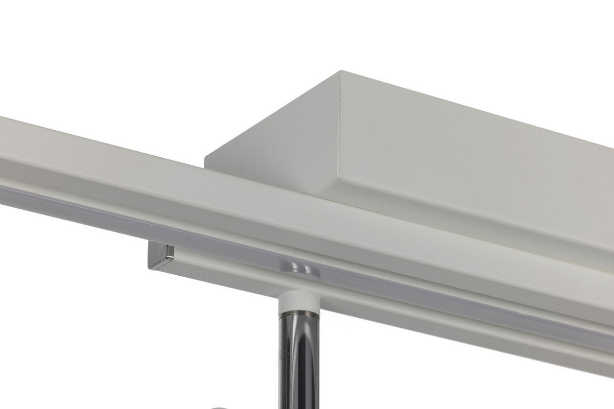 STRAHLER Chason 140/8/14,5 cm   - Weiß, Basics, Kunststoff/Metall (140/8/14,5cm) - Novel