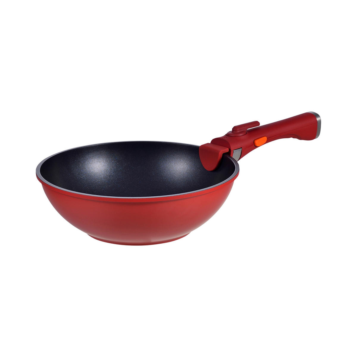 KOCHTOPFSET SHARE PLAY 10-teilig  - Rot/Schwarz, Basics, Glas/Metall (30.3/32/32.6cm) - Masterpro
