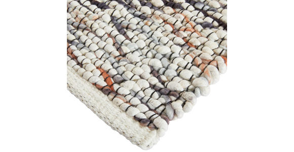 HANDWEBTEPPICH 130/190 cm Tessin Creme - Creme, Basics, Textil (130/190cm) - Linea Natura
