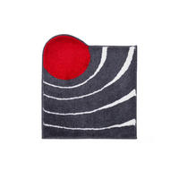 BADTEPPICH Colani 2 Anthrazit 60/60 cm  - Anthrazit, Basics, Kunststoff/Textil (60/60cm) - Grund