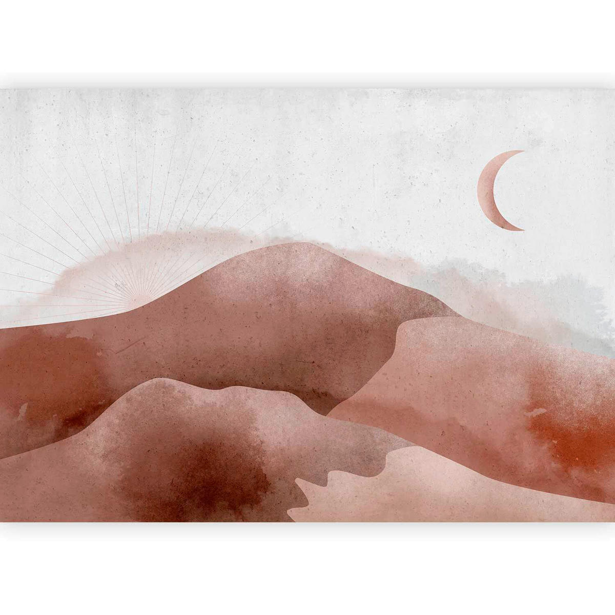 FOTOTAPET 150/105 cm  - pink/ljusgrå, Lifestyle, textil (150/105cm) - artgeist