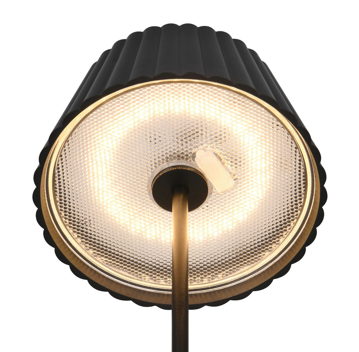 STOLNÍ LAMPA NA BATERIE 13,5/39,1 cm - černá, Konvenční, kov (13,5/39,1cm)