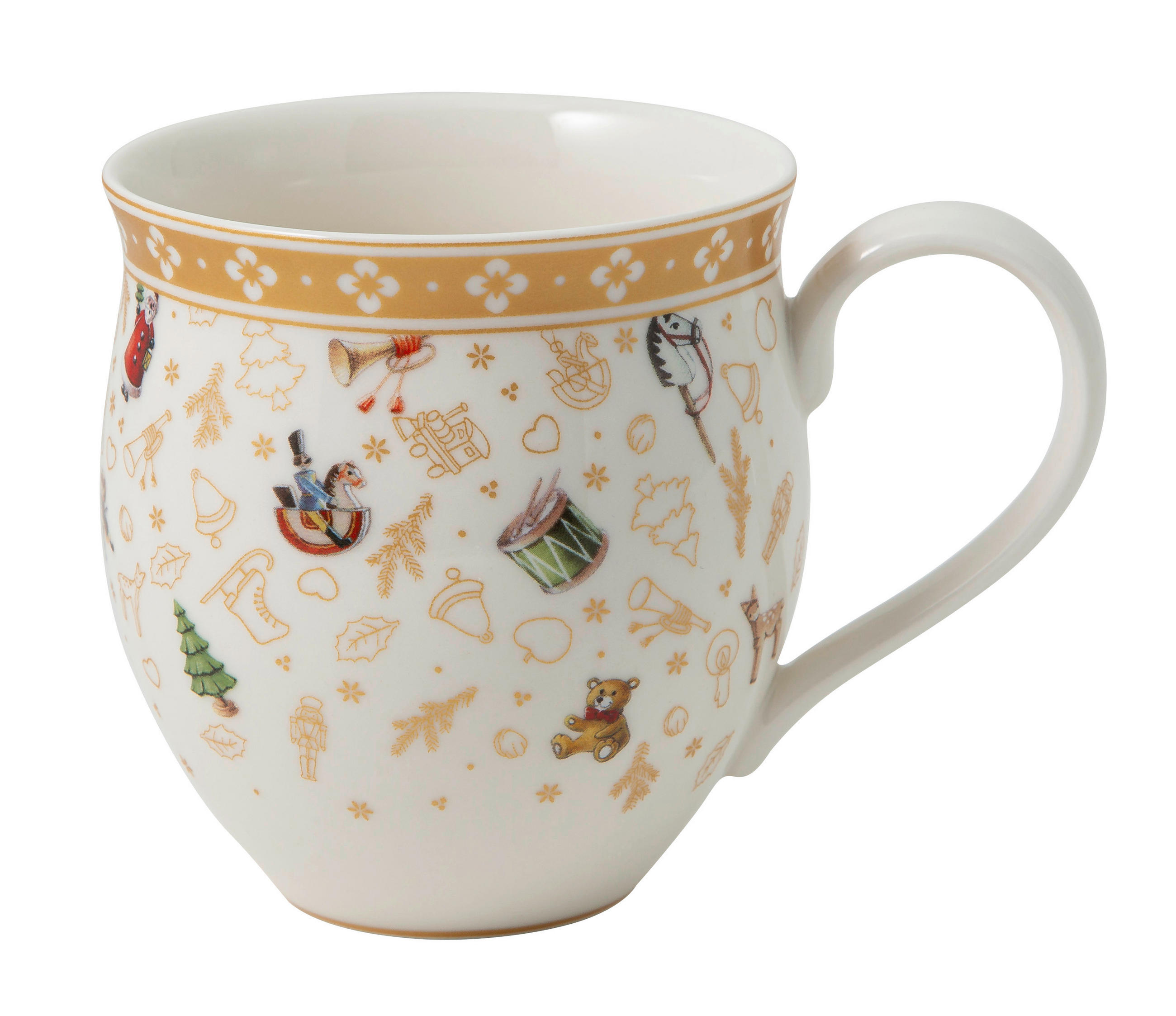 ŠOLJA - bela/višebojna, Osnovno, keramika (0,44l) - Villeroy & Boch