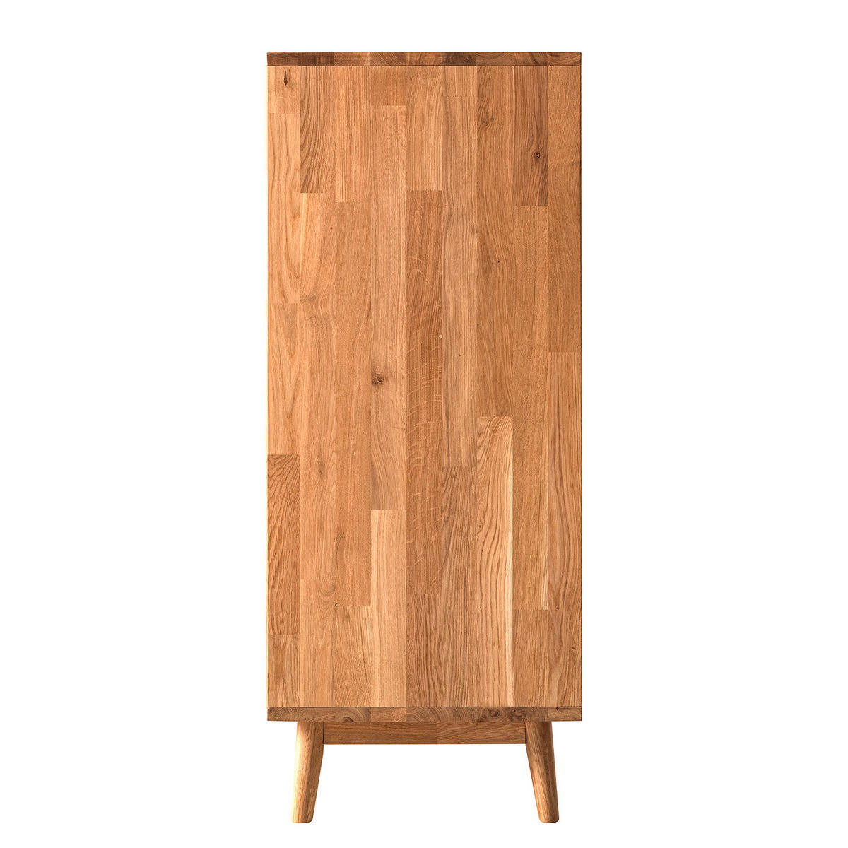 HIGHBOARD Wildeiche  80/115,1/40 cm  - Wildeiche, Natur, Holz (80/115,1/40cm) - home24