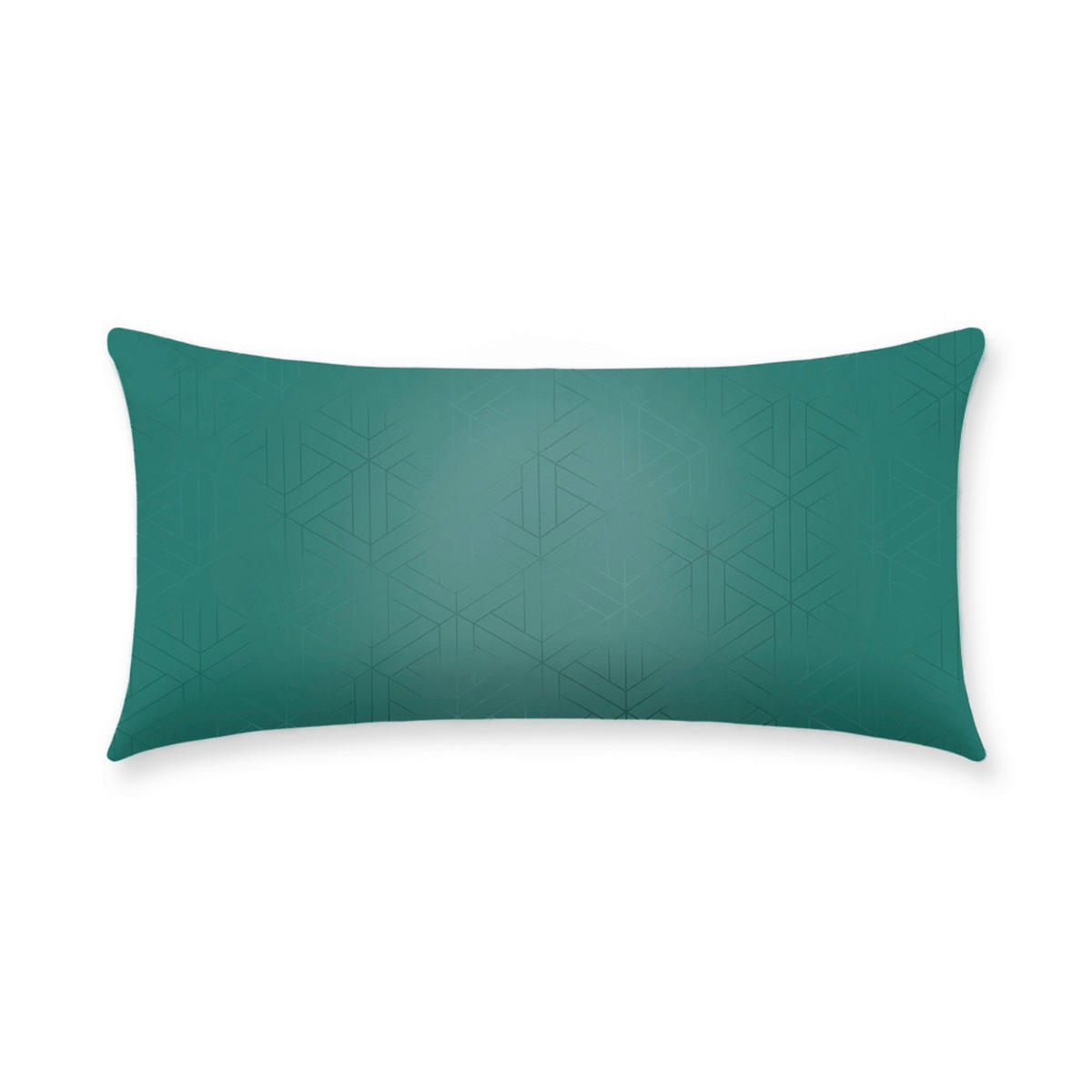 KOPFKISSENBEZUG Atelier 40/80 cm  - Petrol, Design, Textil (40/80cm) - Estella