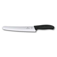 BROTMESSER  - Schwarz, Basics, Kunststoff (34,1/4,4/1,8cm) - Victorinox