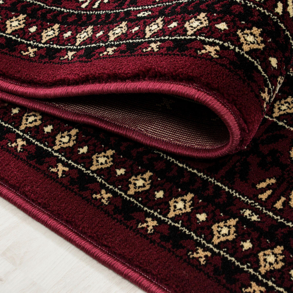 TKANI TEPIH 160/230 cm   tamno crvena  Marrakesh  - tamno crvena, Konvencionalno, tekstil (160/230cm)