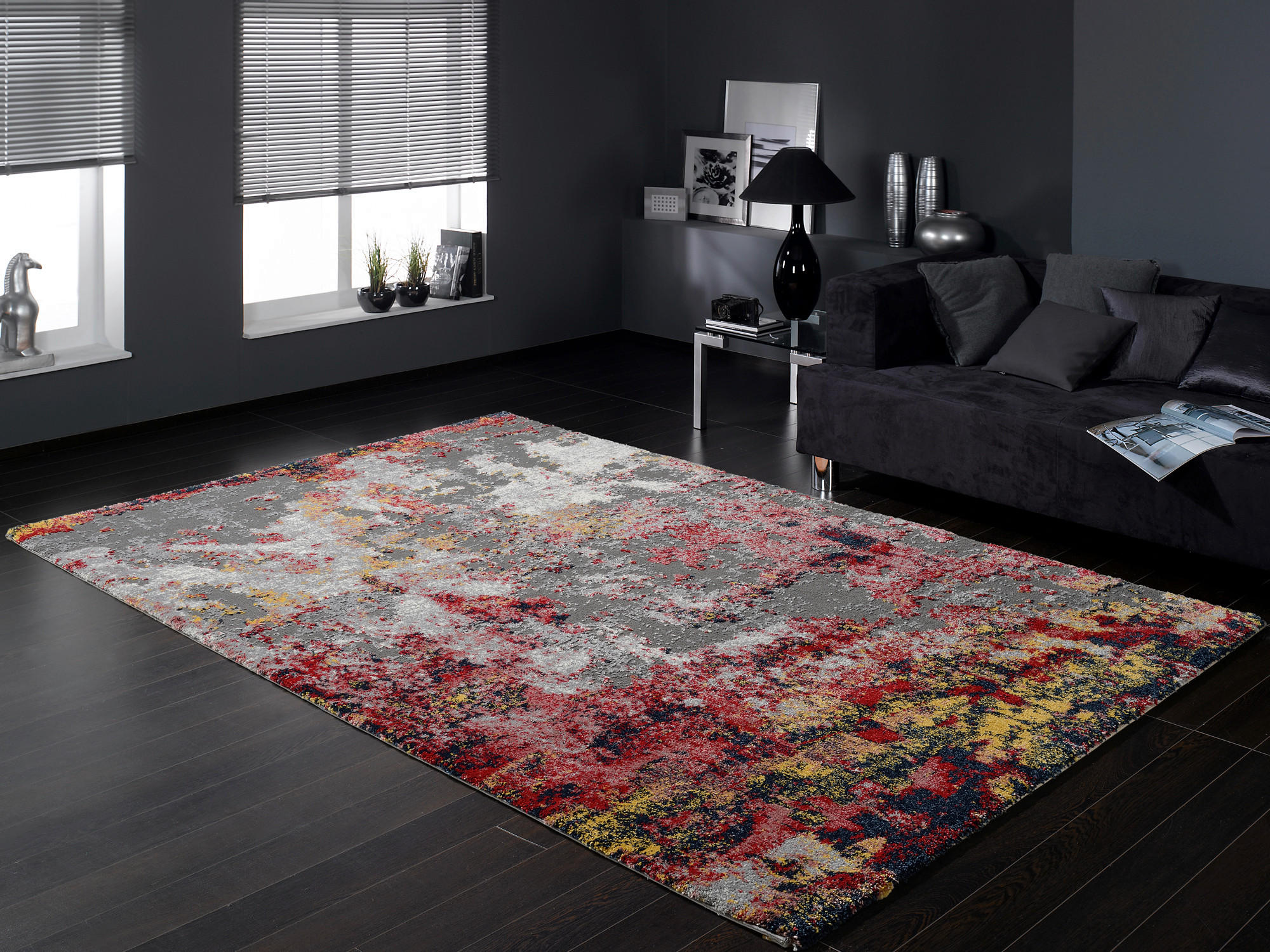 TKANÝ KOBEREC, 160/230 cm, vícebarevná - vícebarevná, Design, textil (160/230cm) - Novel