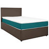 BOXBETT 120/200 cm  in Grau, Türkis  - Türkis/Grau, KONVENTIONELL, Holz/Holzwerkstoff (120/200cm) - MID.YOU