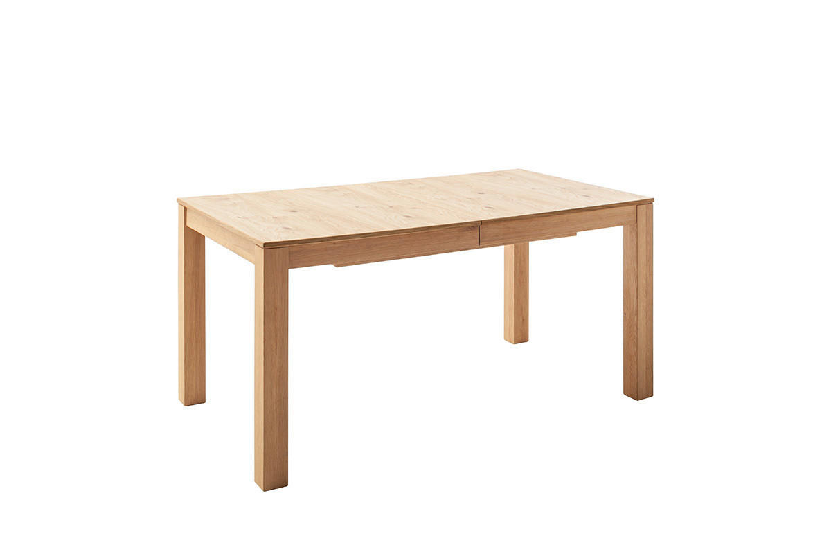 ESSTISCH Asteiche furniert, massiv rechteckig Eichefarben  - Eichefarben, Design, Holz (160/77/90cm) - Livetastic
