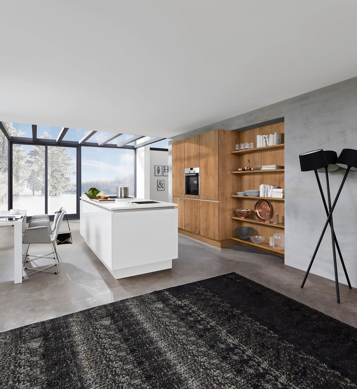 VGRADNA KUHINJA - Design, leseni material - Dieter Knoll