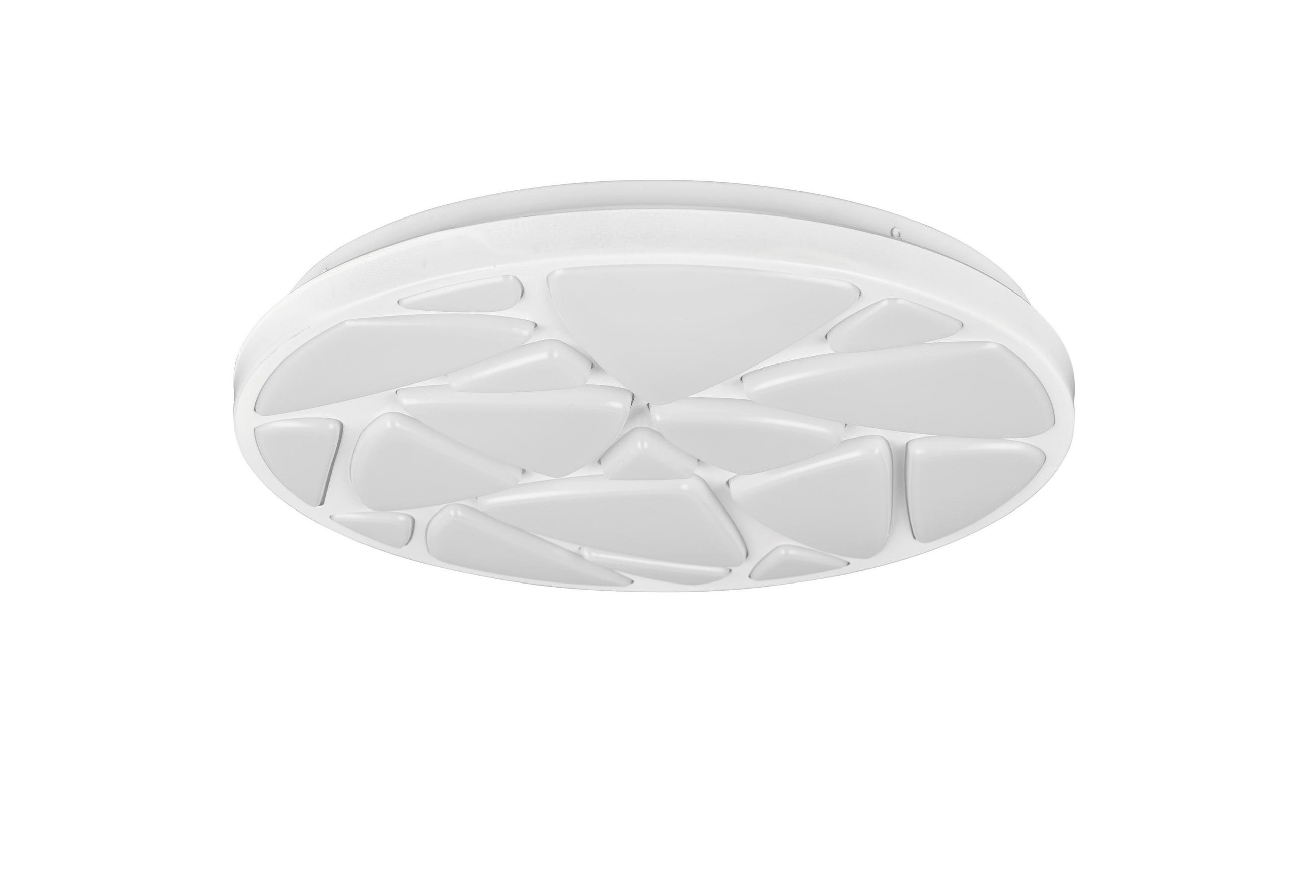 LED-DECKENLEUCHTE 38/5,5 cm   - Weiß, Basics, Kunststoff (38/5,5cm) - Novel