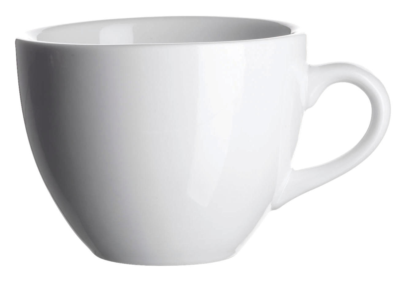 TASSE UND UNTERTASSE COLOMBIA    - Weiß, Basics, Keramik (180ml) - Mäser