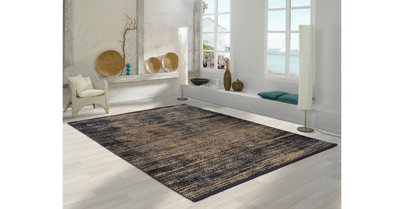 WEBTEPPICH  Wohnzimmer 78/150 cm Rio Goldfarben rechteckig  - Goldfarben, Design, Textil (78/150cm) - Dieter Knoll
