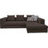 WOHNLANDSCHAFT in Textil Braun - Schwarz/Braun, Design, Kunststoff/Textil (304/194cm) - Dieter Knoll WOHNLANDSCHAFT in Textil Braun - Schwarz/Braun, Design, Kunststoff/Textil (304/194cm) - Dieter Knoll