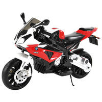 KINDERMOTORRAD BMW S1000 RR  - Rot/Schwarz, KONVENTIONELL, Kunststoff (41/68/110cm) - Atrigo