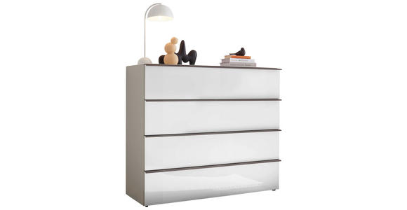 SIDEBOARD in 120/104/43 cm - Schieferfarben/Schwarz, Basics, Glas/Holzwerkstoff (120/104/43cm) - Dieter Knoll