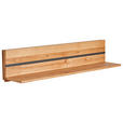 WANDBOARD Amaya Amaya  120/25/23 cm  - Eichefarben/Graphitfarben, Natur, Holz (120/25/23cm) - Linea Natura