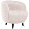 SESSEL in Webstoff Beige  - Beige/Schwarz, Design, Holz/Textil (72/72/76cm) - LOOKS by W.Joop