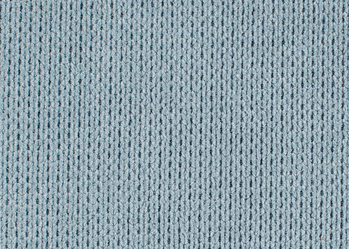 SEDEŽNA GARNITURA, mikrovlakna svetlo modra  - barve kroma/svetlo modra, Design, kovina/tekstil (207/301cm) - Xora