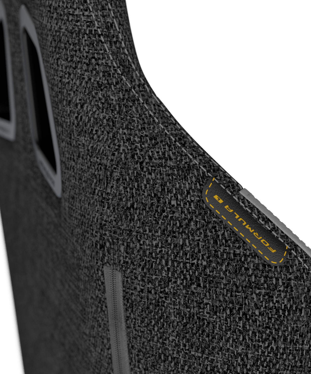 GAMINGSTUHL  in Grau, Schwarz  - Schwarz/Grau, KONVENTIONELL, Kunststoff/Textil (70/129/70cm) - Dxracer