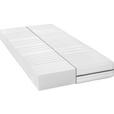 KOMFORTSCHAUMMATRATZE 100/200 cm Höhe ca. 18 cm  - Weiß, KONVENTIONELL, Textil (100/200cm) - Xora